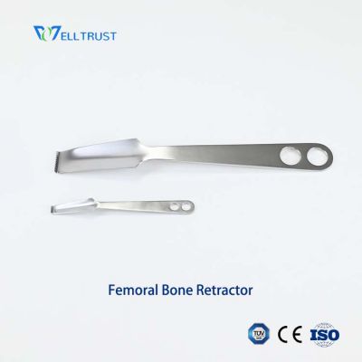 veterinary femoral retractor,canine orthopedic instrument
